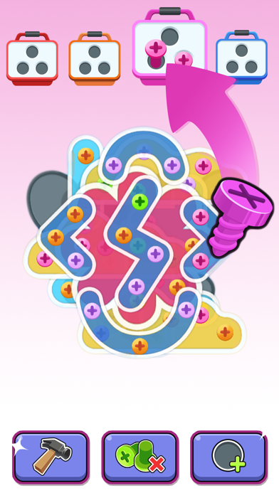 Screw Pin Jam Puzzle screenshot 1