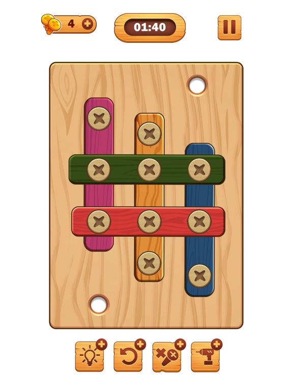 Screw Puzzle: Wood Nut & Bolt™ screenshot 6