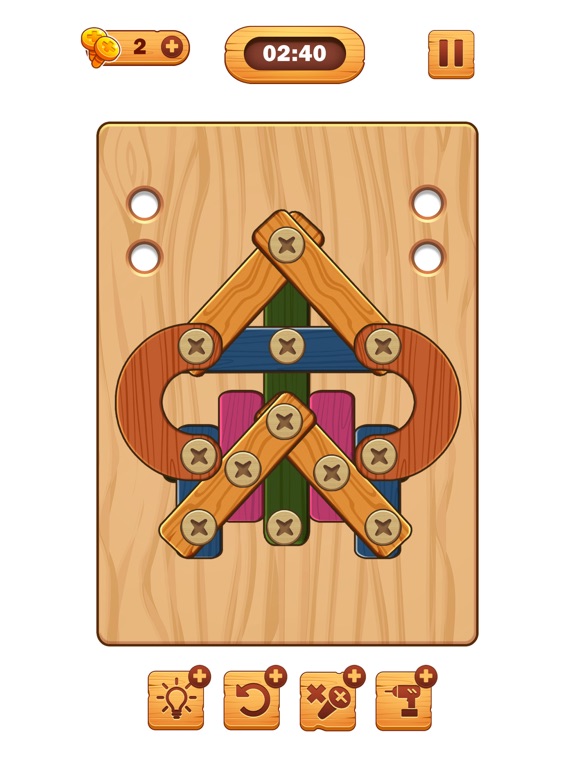 Screw Puzzle: Wood Nut & Bolt™ screenshot 5