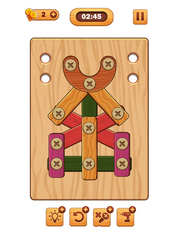 Screw Puzzle: Wood Nut & Bolt™ screenshot 3