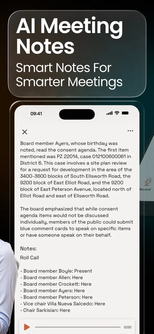 Scribbe AI Meeting Notes Taker screenshot 4