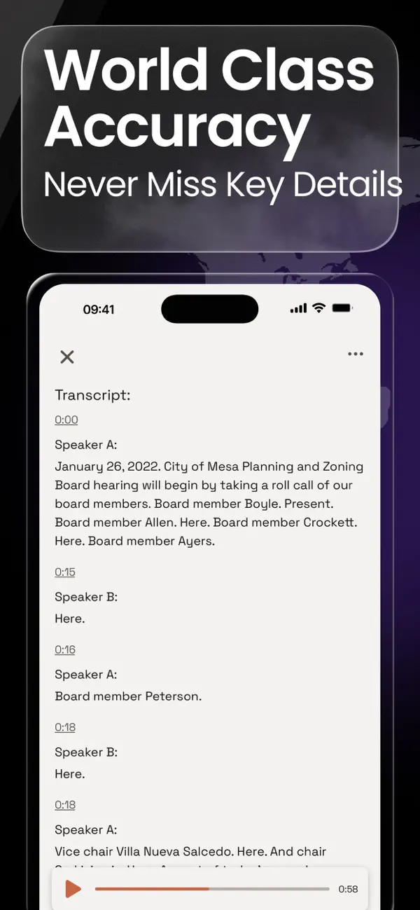 Scribbe AI Meeting Notes Taker screenshot 2