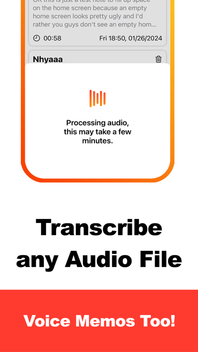 Scribe - Voice To Text Note AI screenshot 6