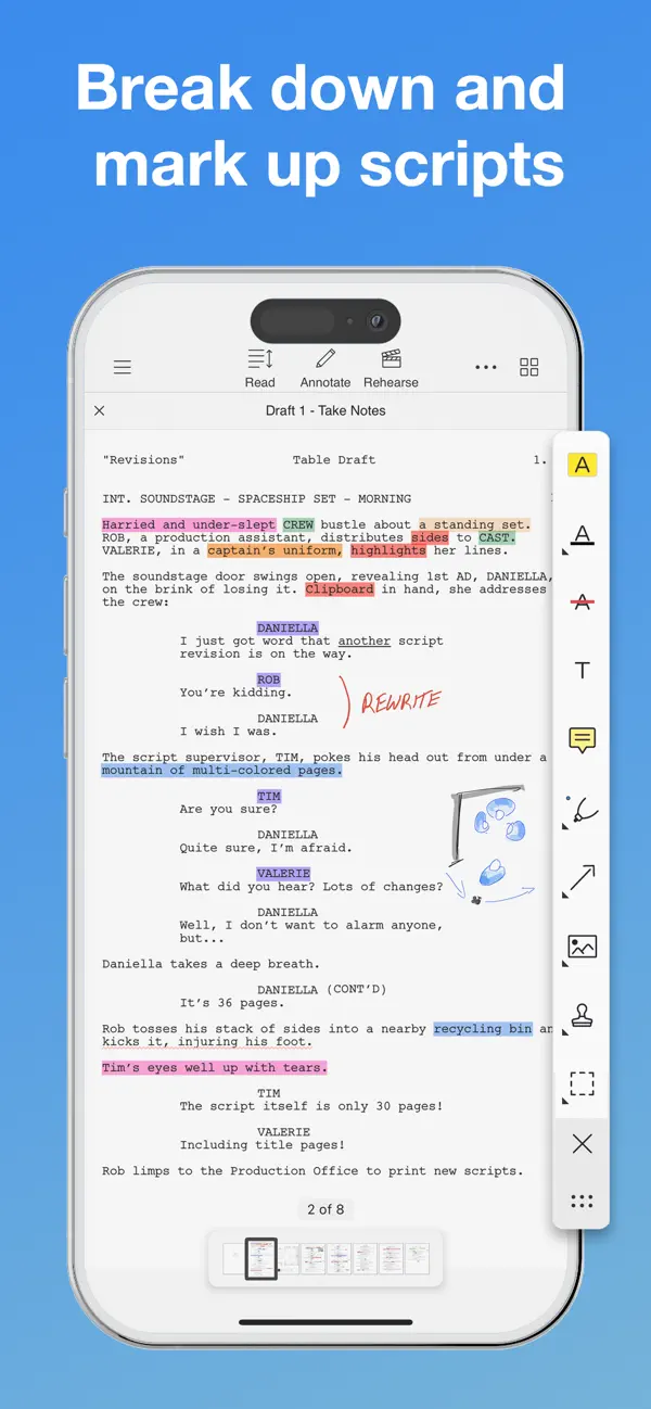 Scriptation: PDF for Film & TV screenshot 5