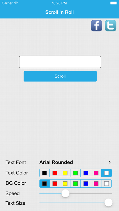 Scroll 'n Roll Text Scrolling screenshot 3