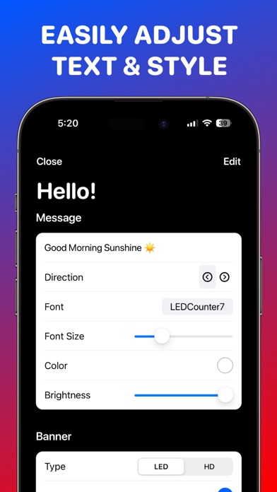 Scrolling Text - LED Sign screenshot 2