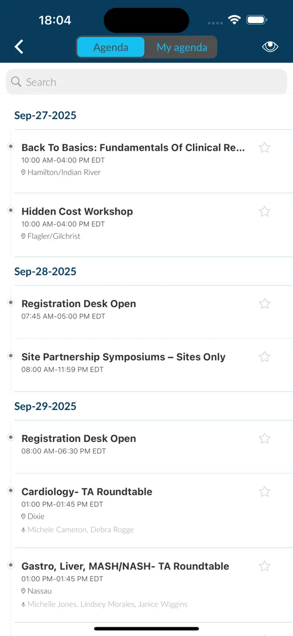 SCRS Summit screenshot 1