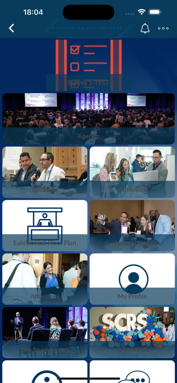 SCRS Summit screenshot 2