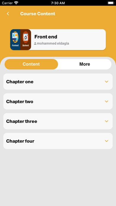 Séction screenshot 2