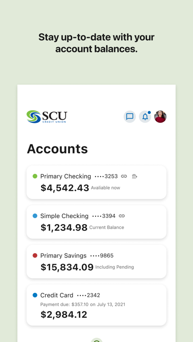 SCU Credit Union Online screenshot 3