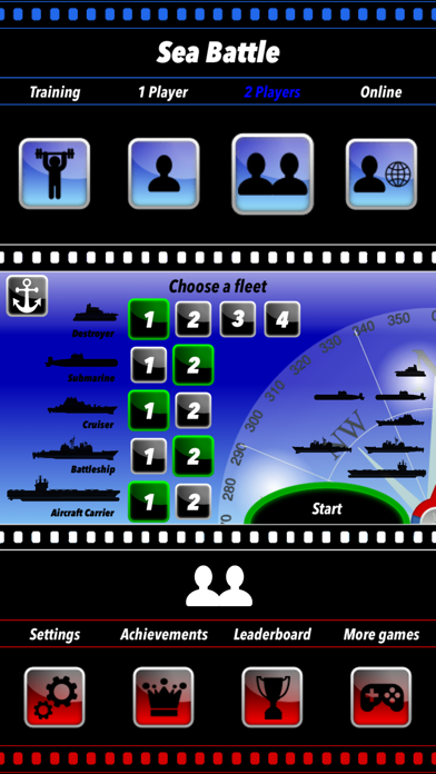 Sea Battle Board Game screenshot 1