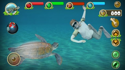 Sea Turtle Survival Sim Games screenshot 1