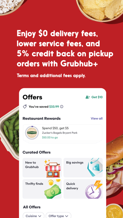 Seamless: Local Food Delivery screenshot 3