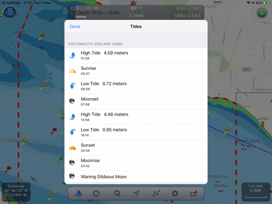 SeaNav screenshot 1
