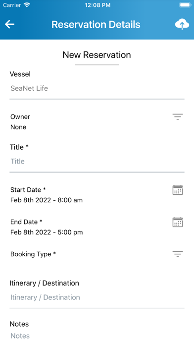 SeaNet screenshot 1
