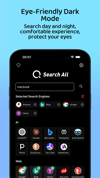 Search All - Smart Web Browser screenshot 1