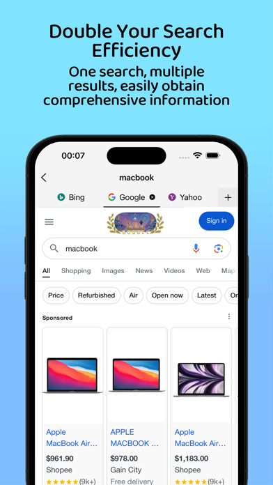 Search All - Smart Web Browser screenshot 2