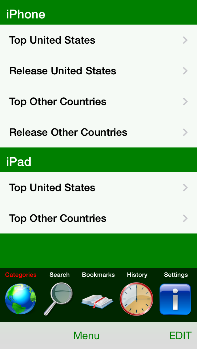 Search Apps - You can use bookmark,history and explore hot apps. screenshot 2