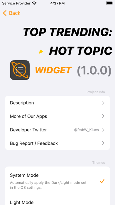 Search Trends Widget Auto Pull screenshot 2