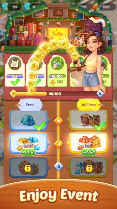 Seaside Escape®: Merge & Story screenshot 2