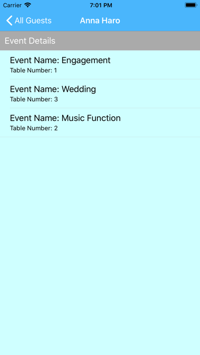 Seating-Chart screenshot 1