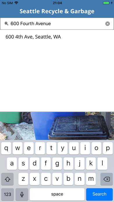 Seattle Recycle & Garbage screenshot 2