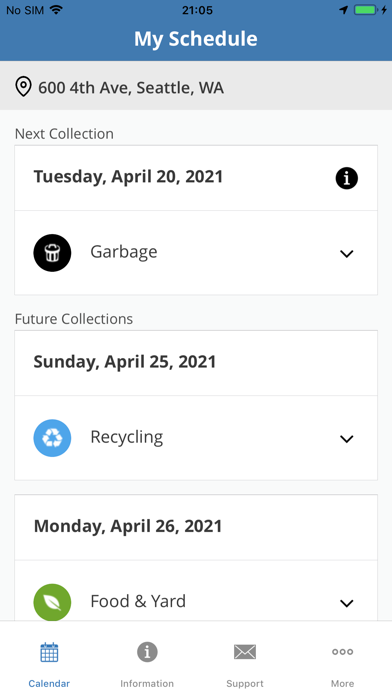 Seattle Recycle & Garbage screenshot 1