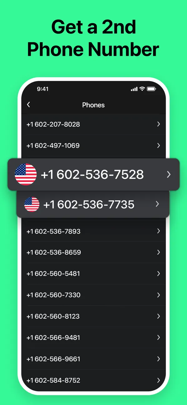 Second Phone Number - 2Number screenshot 5