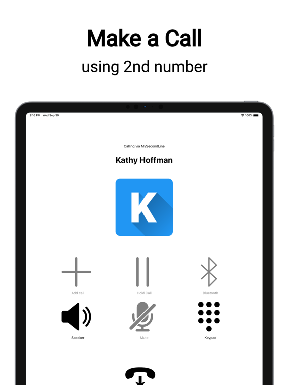 Second Phone Number: Text Call screenshot 9