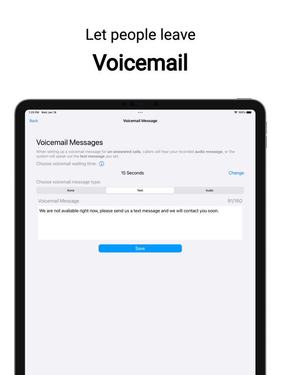 Second Phone Number: Text Call screenshot 4