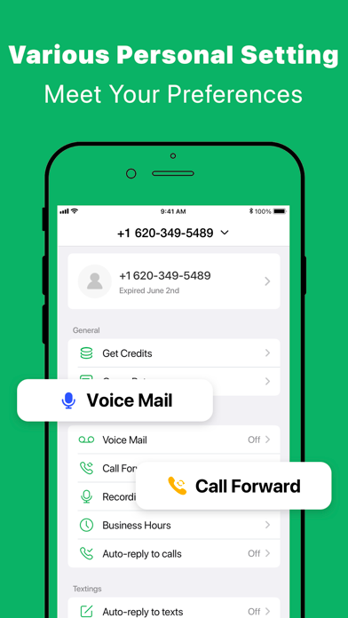 Second Phone Number -Texts App screenshot 2