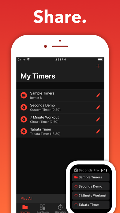 Seconds Interval Timer screenshot 1