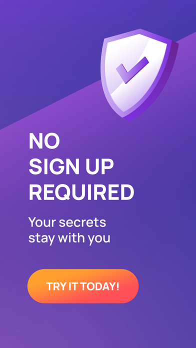 Secrets - Password Manager screenshot 1