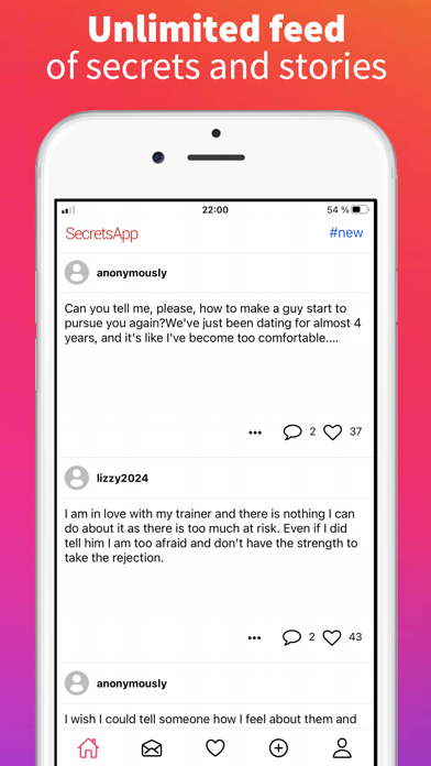 SecretsApp - anonymous stories screenshot 7