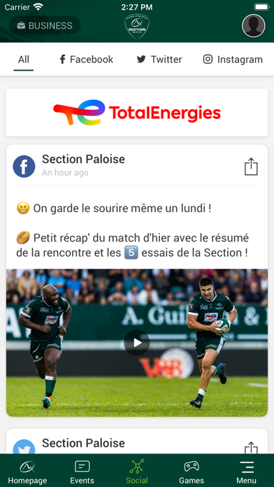Section Paloise screenshot 3