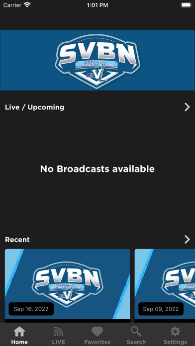 Section V Broadcast Network screenshot 5