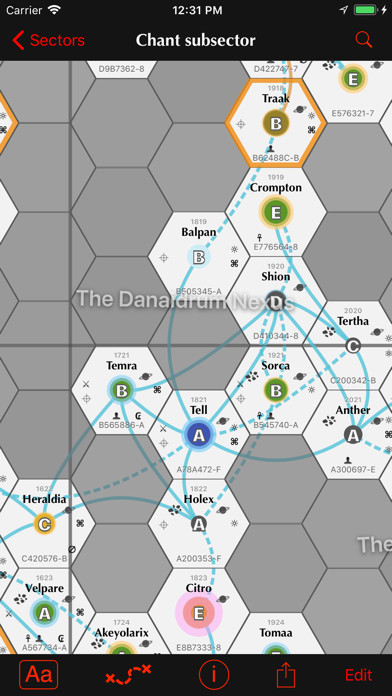 Sector - SciFi RPG map tool screenshot 5