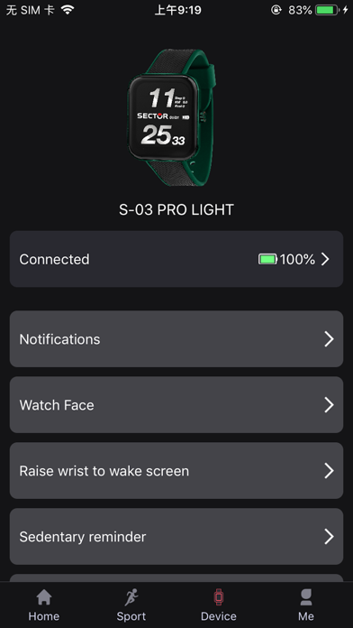 SECTOR&MORELLATO SMARTWATCHES screenshot 2