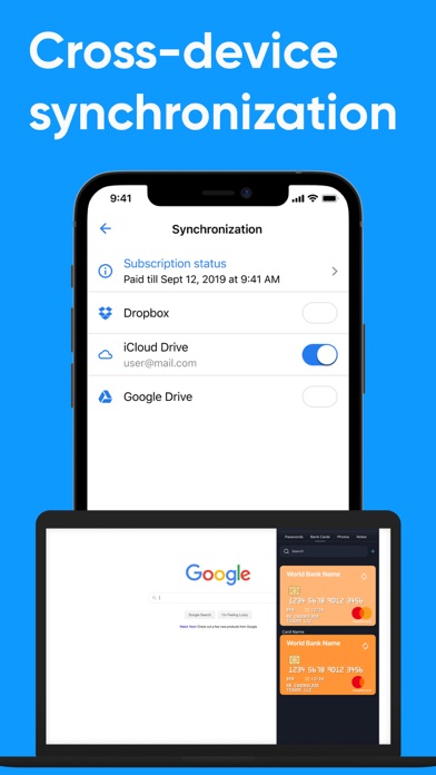 Secure Card Manager & Wallet screenshot 1