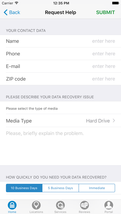 Secure Data Recovery Services screenshot 4
