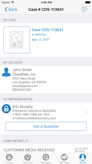 Secure Data Recovery Services screenshot 1
