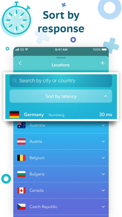 Secure VPN & Proxy by Snowd screenshot 1