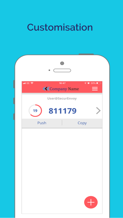 SecurEnvoy Authenticator screenshot 1