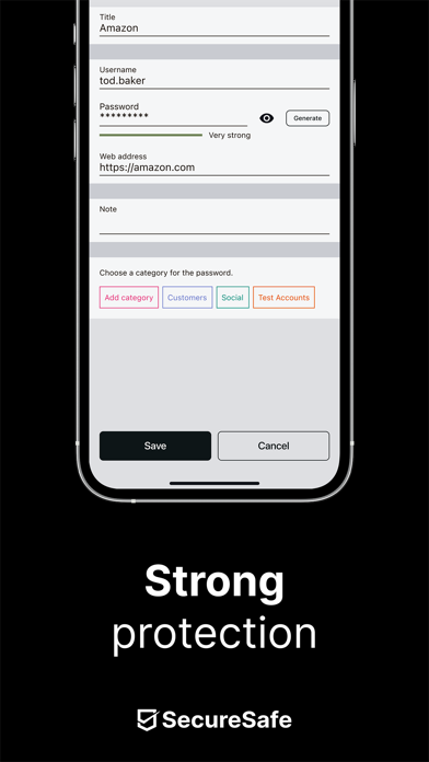 SecureSafe Password Manager screenshot 4