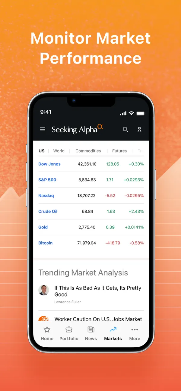 Seeking Alpha: News & Analysis screenshot 3