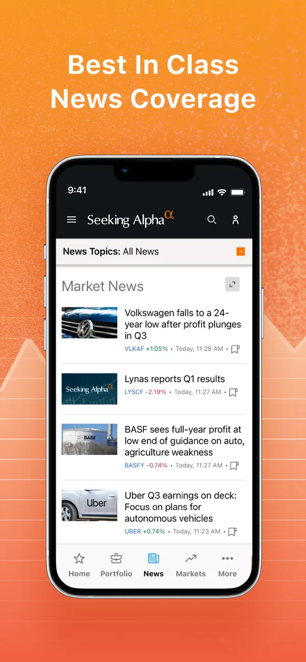Seeking Alpha: News & Analysis screenshot 4