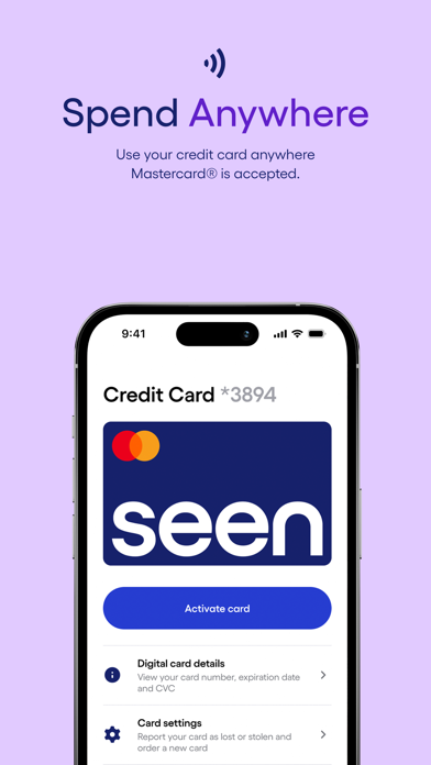Seen Mobile - Build Credit screenshot 2