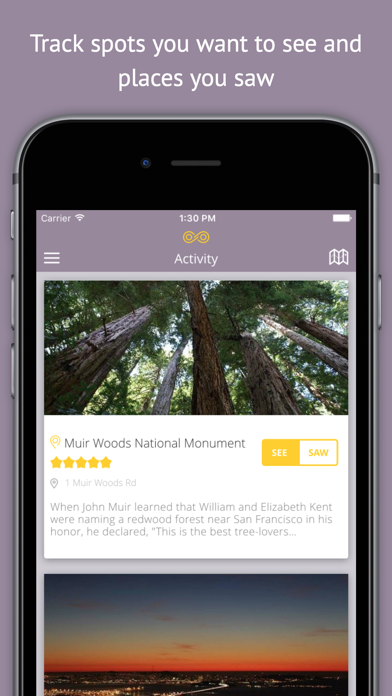 SeeSaw - Travel Inspiration screenshot 3