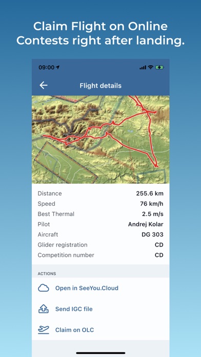 SeeYou Navigator screenshot 1