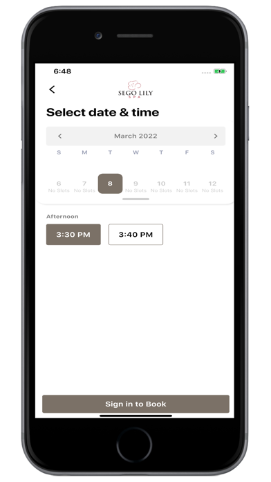 Sego Lily Spa screenshot 4